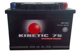 Фото - Kinetic 6СТ-75 540А M2 L+ Kinetic купить в Киеве и Украине