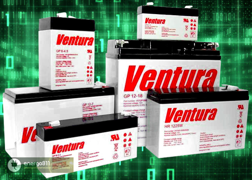 Аккумуляторные батареи Ventura